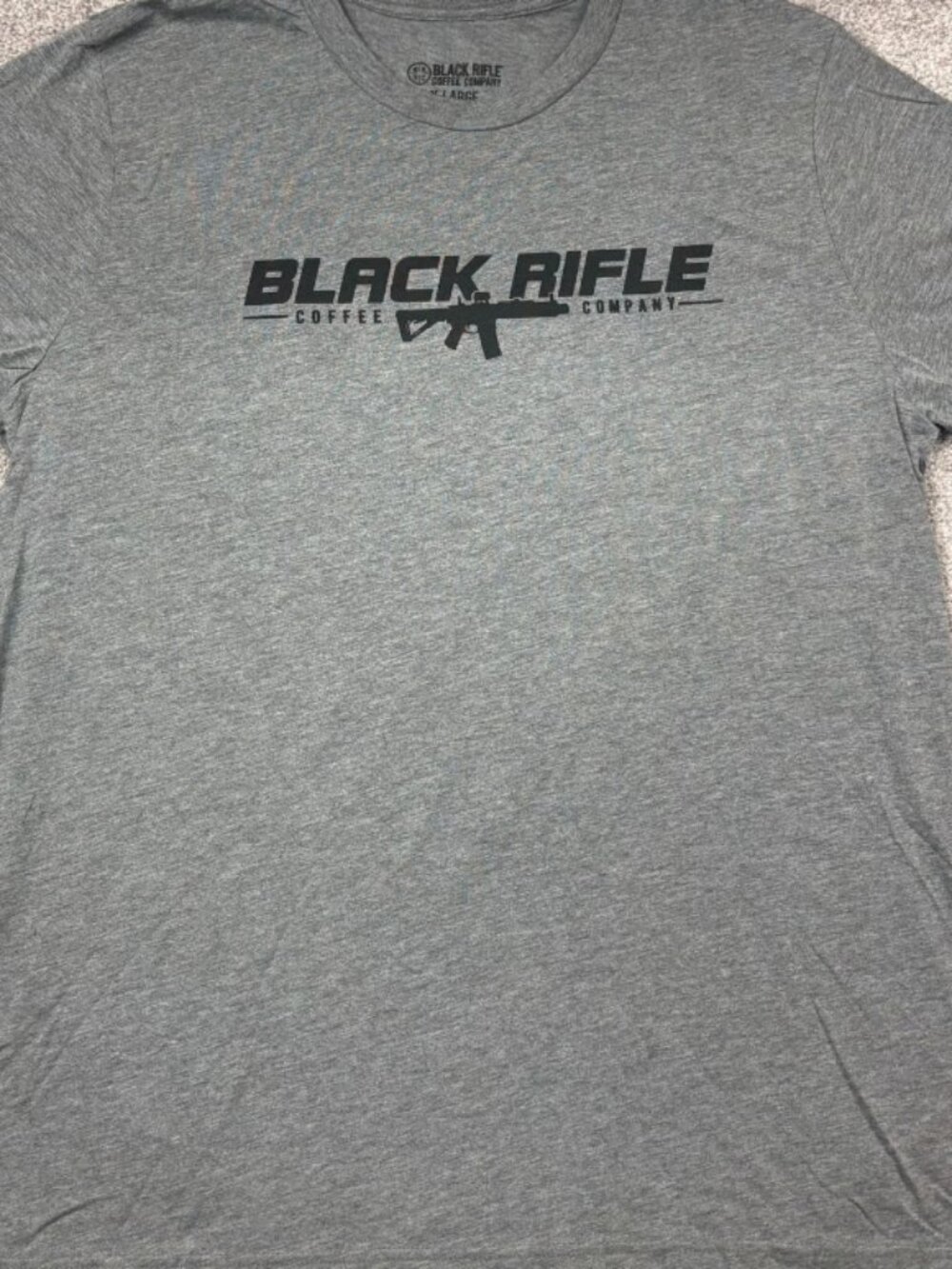NWT! Heather Grey Black Rifle Coffee AR T-shirt size XL